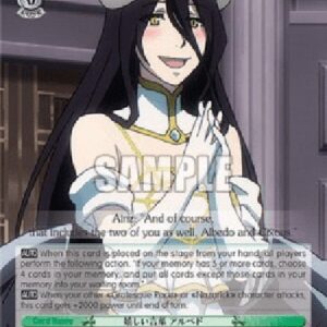 Weiß Schwarz OVL/Delightful Words, Albedo (V.1 - Rare)