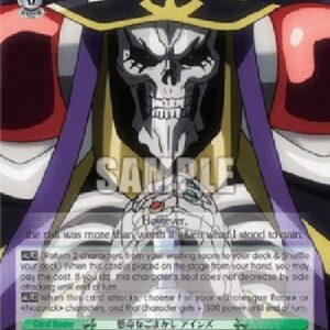 Weiß Schwarz OVL/Fervent Excuse, Ainz