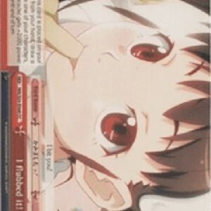 Weiß Schwarz NM/I flubbed it!