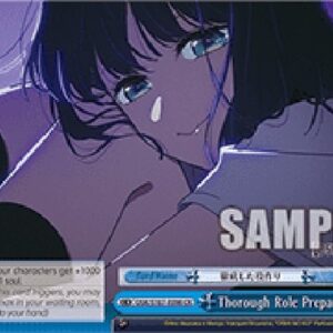 Weiß Schwarz OSK/Thorough Role Preparation (V.1 - Climax Rare)