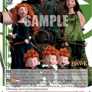 Weiß Schwarz PXR/Family That Merida Loves, DunBroch Family (V.1 - Rare)