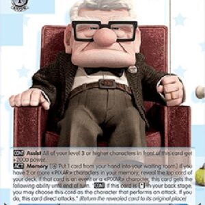 Weiß Schwarz PXR/To The Skies, Carl Fredricksen (V.1 - Common)