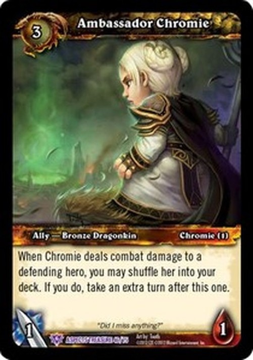 World of Warcraft TCG Ambassador Chromie
