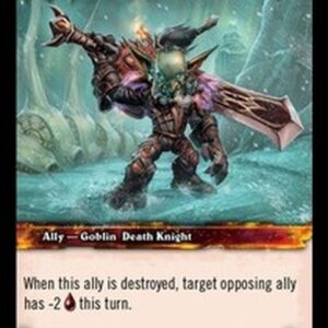 World of Warcraft TCG Krax Gravesteel