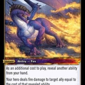 World of Warcraft TCG Flame Charge