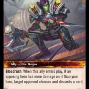World of Warcraft TCG Orc Blackblade
