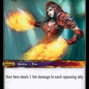 World of Warcraft TCG Flame Volley