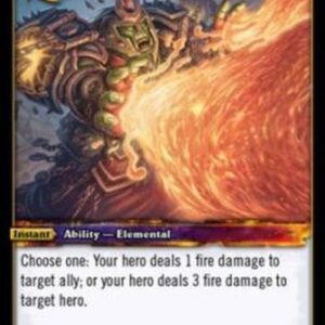 World of Warcraft TCG Magma Blast