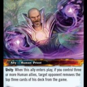 World of Warcraft TCG Human Darkweaver