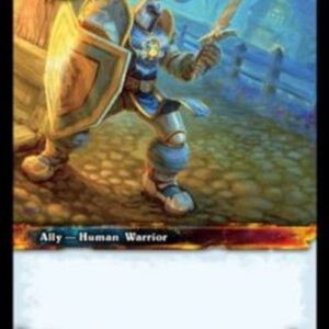 World of Warcraft TCG Human Footman