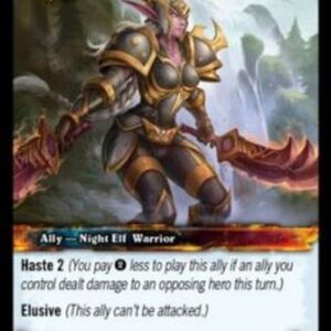 World of Warcraft TCG Night Elf Bladedancer
