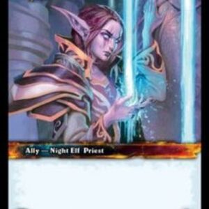 World of Warcraft TCG Night Elf Moon Priestess