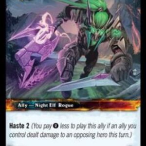 World of Warcraft TCG Night Elf Swiftblade