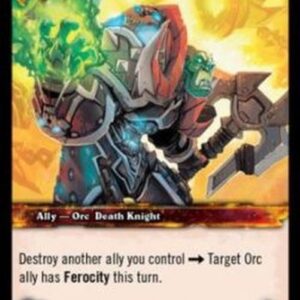 World of Warcraft TCG Korgen Skullcleaver