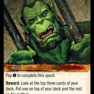 World of Warcraft TCG Escape from Durnholde