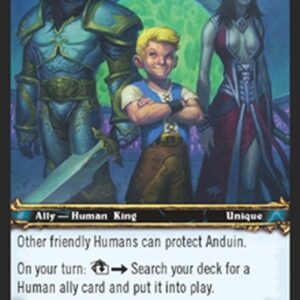 World of Warcraft TCG Anduin Wrynn