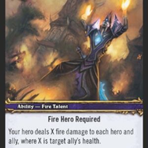 World of Warcraft TCG Combustion
