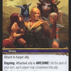 World of Warcraft TCG Center of Attention