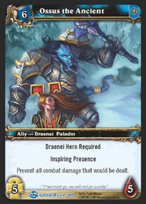 World of Warcraft TCG Ossus the Ancient