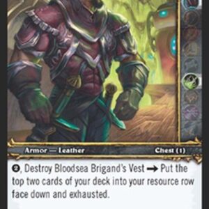 World of Warcraft TCG Bloodsea Brigand's Vest