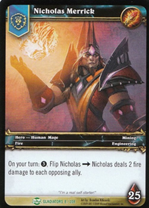 World of Warcraft TCG Nicholas Merrick