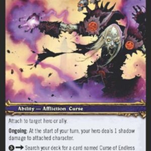 World of Warcraft TCG Curse of Endless Suffering