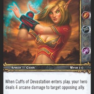 World of Warcraft TCG Cuffs of Devastation
