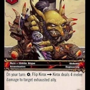 World of Warcraft TCG Kirox Butcherblade