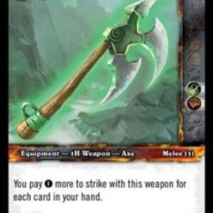 World of Warcraft TCG Amani Venom-Axe