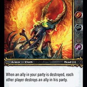 World of Warcraft TCG Demonfang Ritual Helm