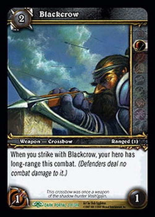 World of Warcraft TCG Blackcrow