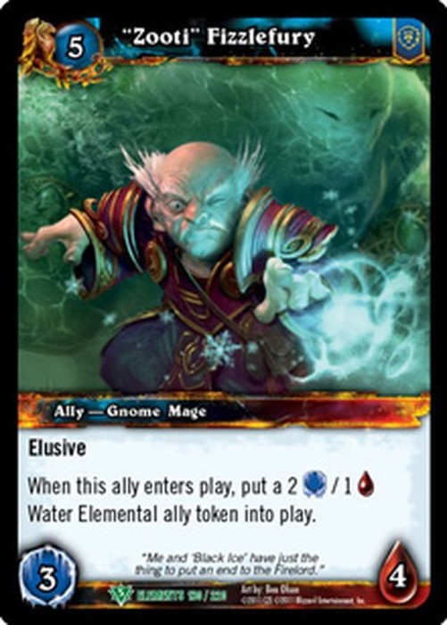 World of Warcraft TCG "Zooti" Fizzlefury