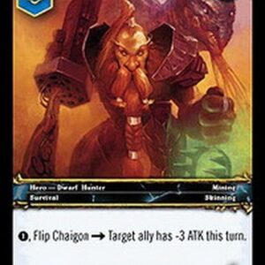 World of Warcraft TCG Chaigon Steelsight