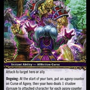 World of Warcraft TCG Curse of Agony