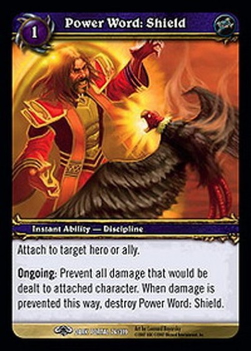 World of Warcraft TCG Power Word: Shield