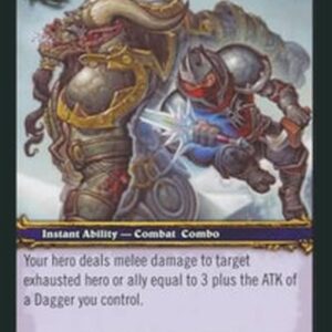 World of Warcraft TCG Backstab