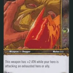 World of Warcraft TCG Barman Shanker