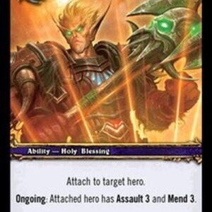 World of Warcraft TCG Blessing of the Templar