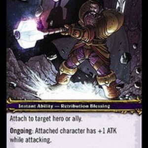 World of Warcraft TCG Blessing of Might