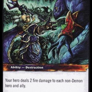 World of Warcraft TCG Fel Blaze
