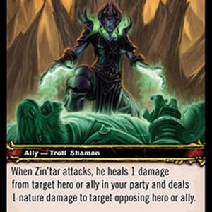 World of Warcraft TCG Mojo Doctor Zin'tar