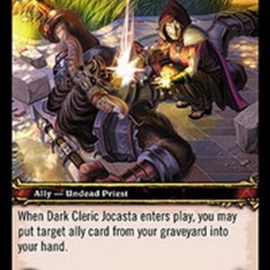 World of Warcraft TCG Dark Cleric Jocasta