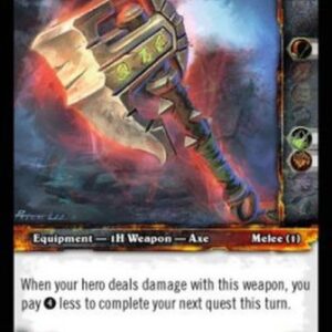 World of Warcraft TCG Nifflevar Bearded Axe