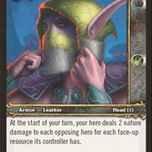 World of Warcraft TCG Cobrascale Hood