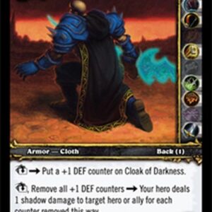 World of Warcraft TCG Cloak of Darkness