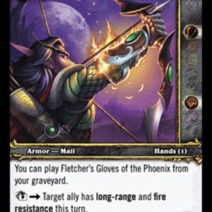 World of Warcraft TCG Fletcher's Gloves of the Phoenix