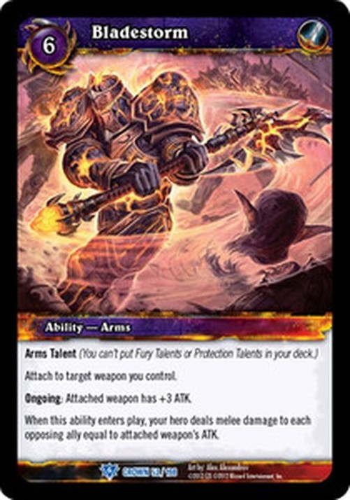World of Warcraft TCG Bladestorm