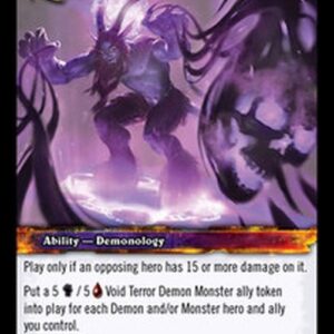 World of Warcraft TCG Monstrous Void