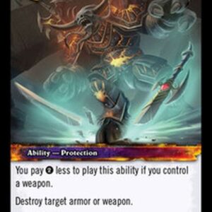 World of Warcraft TCG Destructive Disarm