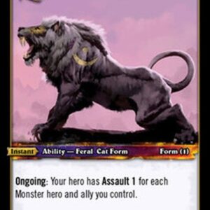 World of Warcraft TCG Ferocious Cat Form